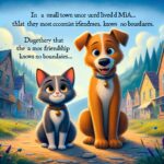 Kurzgeschichte: #Die Freundschaft zwischen Katze und Hund#