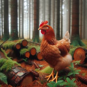 Kurzgeschichte: #Das Huhn, was sich im Walde verirrte#