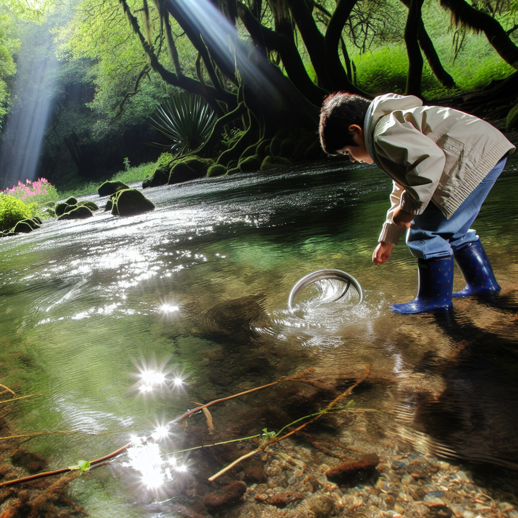 Kurzgeschichte: Der verschwundene Schatz im Fluss