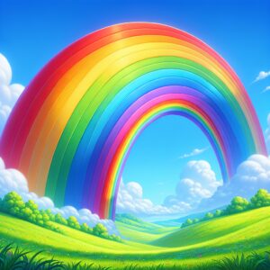 Kurzgeschichte: #Der fröhliche Regenbogen#