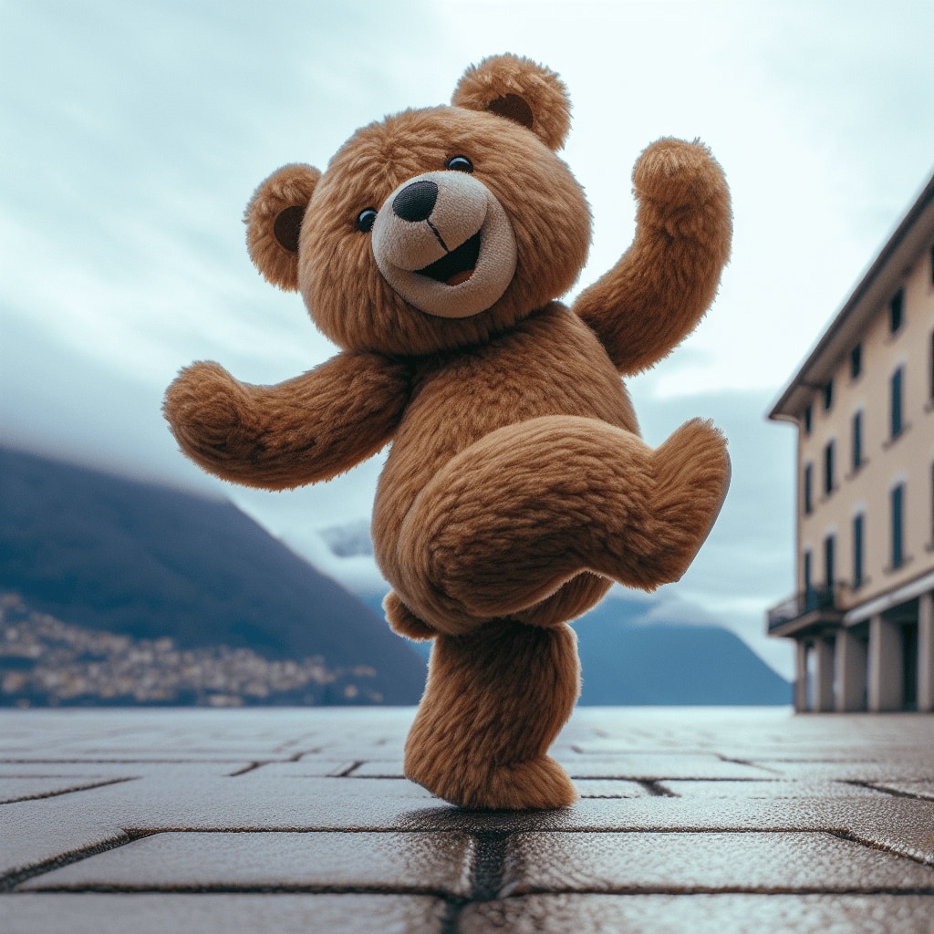 Kurzgeschichte: #Der tanzennde Teddybär#