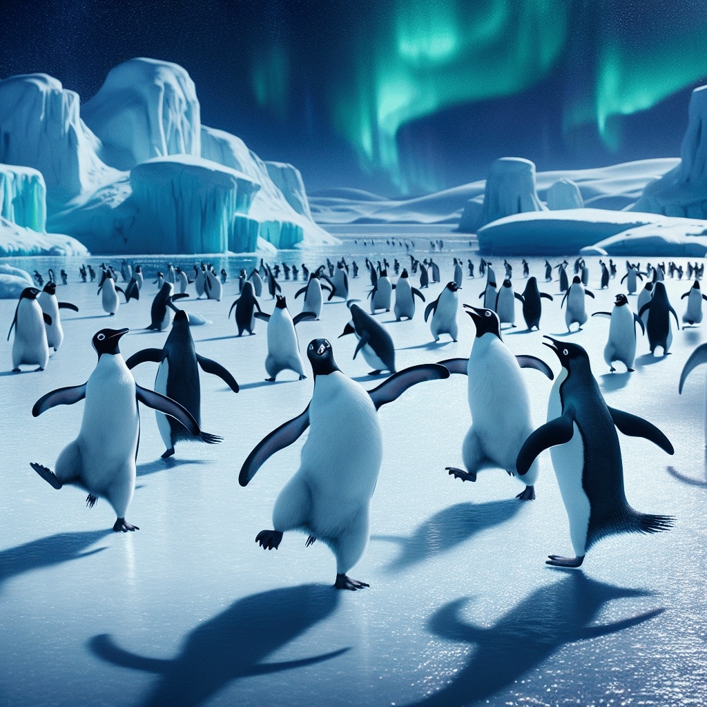 Kurzgeschichte: #Die tanzenden Pinguine#