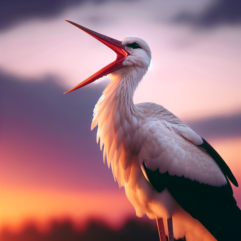 Kurzgeschichte: #Der singende Storch#